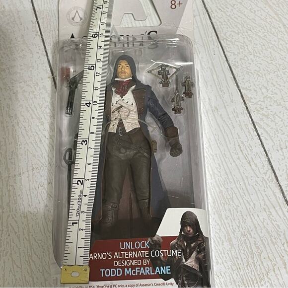 ASSASSINS CREED Arno Dorian Series 3 Action Figure NIB - Picture 11 of 11